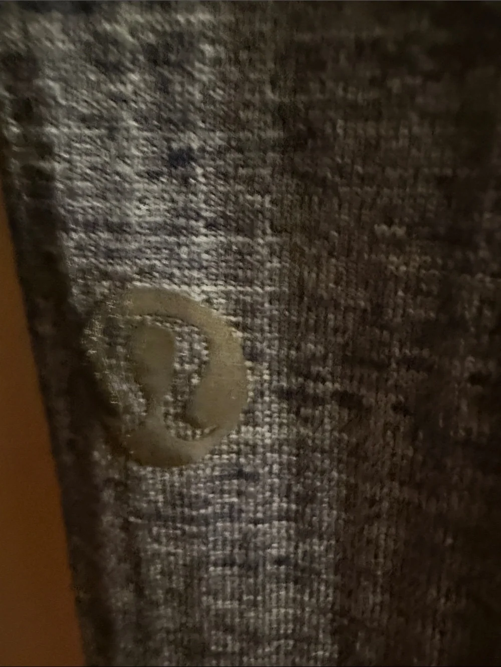 lululemon athletica Men’s Heathered Navy Hoodie Pullover